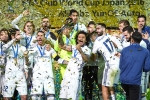 Benzema, Real Madrid, real madrid clinches its 3rd title this year, Super cup