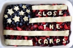 close the camps, american independence day, indian american activist padma lakshmi send a message to trump through a pie on 4th of july, Padma lakshmi close the camps, american independence day, indian american activist padma lakshmi send a message to trump through a pie on 4th of july, Padma lakshmi