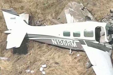 One Dead as Airplane Crashes in Sylmar Near 5 Freeway