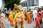 bonalu festival, London, over 800 nris participate in bonalu festivities in london organized by telangana community, Handloom bonalu festival, London, over 800 nris participate in bonalu festivities in london organized by telangana community, Handloom