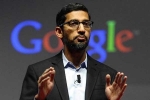 Sundar Pichai, Pichai, google ceo to testify before u s house in november, Larry page