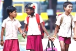 study, secondary level students, 60 of indian children go to school on foot survey, Indian children