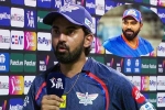 KL Rahul runs, KL Rahul in IPL, kl rahul s interesting remark on rohit sharma, Mumbai indians