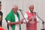 B.S. Yeddyurappa, Vajubhai Vala, b s yeddyurappa sworn in as chief minister of karnataka, Jds