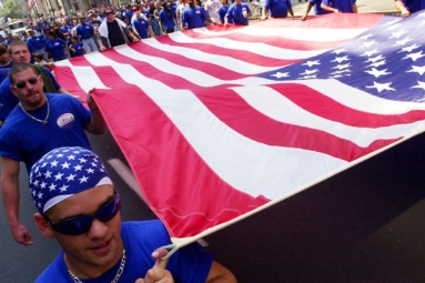 Americans Observe Labor Day Across U.S. Americans Observe Labor Day Across U.S.