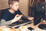 Internet, children eating junk food, more internet time soars junk food request by kids study, Autism Internet, children eating junk food, more internet time soars junk food request by kids study, Autism