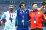 Neeraj Chopra winner, Neeraj Chopra latest, neeraj chopra shines the best in asian games 2023, Asian games