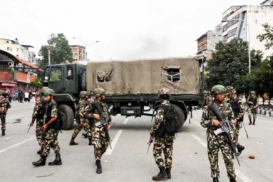 Nepal Protests: Army Imposes Nationwide Curfew