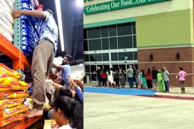 Rice Shortage: NRIs in queue Rice Shortage: NRIs in queue