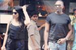 Dwayne Bravo, Shriya Saran, shriya spotted on a date, Actress shriya saran