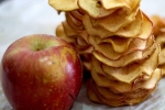 high tea snacks, Apple Chips, spicy apple chips recipe, High tea