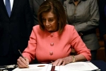 US, US, house delivers trump impeachment articles to senate, Nancy pelosi