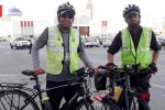 Ramadan, hajj on bicycle from india, two indian men cycling to mecca for haj while fasting for ramadan, Mecca