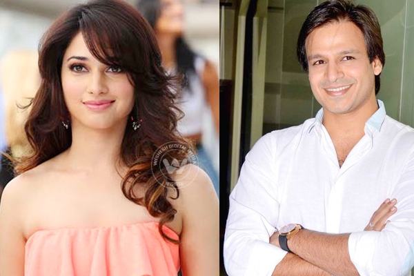 Tamannaah Bhatia to act opposite to Vivek Oberoi?},{Tamannaah Bhatia to act opposite to Vivek Oberoi?