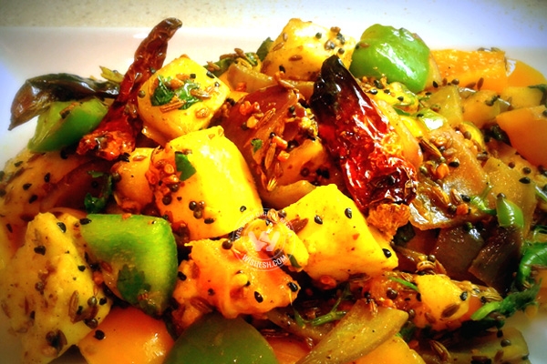 Aromatic achari paneer recipe},{Aromatic achari paneer recipe